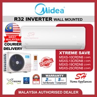 [West Malaysia] Midea R32 Inverter Air-conditioner Xtreme Save MSXS AIRCOND 1.0HP 1.5HP 2.0HP 2.5HP