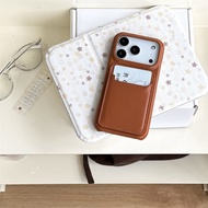 Sheepskin concave card insertion Phone Case for IPhone 17 Air 16 Pro Max 16 15 Plus 16Promax 17pro m