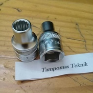 MATA Tekiro 9mm Socket Bit 9mm Socket Wrench DR.1/2