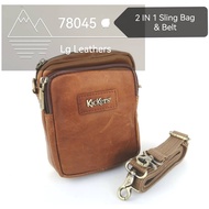 Kickers G.L-2 in 1 Sling Bag & Belt Pouch-78045P