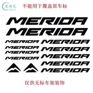 Taiwan Bicycle Stickers Mountain Road Bike Frame Merida diy Hollow Transfer Waterproof Decorative TL