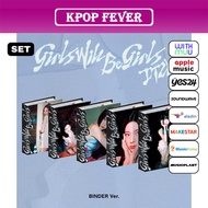 ITZY [Girls Will Be Girls] Binder Ver SET / ALBUM