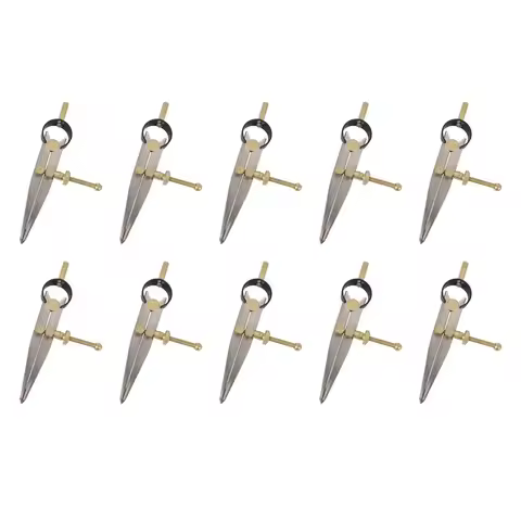 10X Leather Craft Rotating Craft Tool Diy Wing Divider Adjustable Steel Leather Craft Making Rotatin