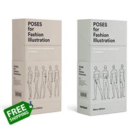 be happy and smile ! >>> [การ์ด] Poses for Fashion Illustration Card Box: Men Women editon หนังสือ f