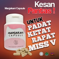 [2 botol] Manjakani Capsule Jamu Perawan Miss V | Jamu Wanita Jamu Jelita | Jamu Manjakani Rahsia Kejelitaan Wanita Luar dan Dalam (60 biji x 500mg)