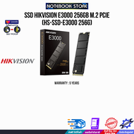 SSD HIKVISION E3000 256GB M.2 PCIE HS-SSD-E3000 256G/ประกัน 5 Years