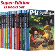 A to Z Mysteries Super Edition 14 Books Set,English Detective book children 6-9yrs