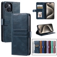 Luxury Cover Casing For Samsung A03S M12 F12 A51 A71 A12 4G 5G Magnetic Buckle Soft PU Flip Leather Case Card Photo Slot Sling