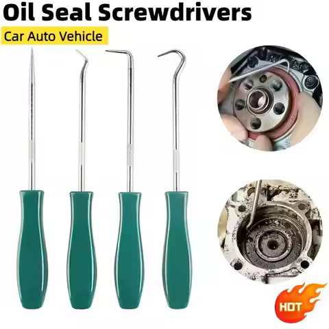 4 sets of oil seal screwdrivers for car hooks, garage, general water pipe, machinery workshop, car t