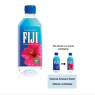 FIJI Natural Artesian bottle water 6X 500ml