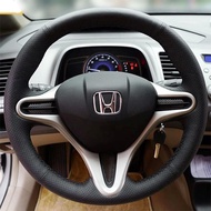 Bọc Vô Lăng Bằng Da Thật Honda Fit City Eighth Generation Chuyên Dụng Khâu Tay Bọc Vô Lăng Ô Tô Phụ 