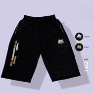 Men's pants, men's pants, Sontog pants, 3/s, 4 Below the Knee, Adult Men - Gym Running Badminton Spo