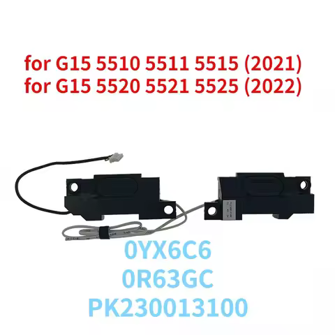 Built-in Speaker for Dell G15 5510 5511 5515 G15 5520 5521 5525 0YX6C6 0R63GC