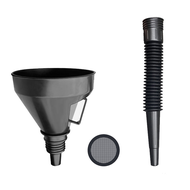 Corong Minyak Bensin Oli Air Radiator Wide Mouth Funnel - CK888 - Black