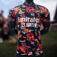 【In Stock】 2021-22 Player version Arsenal  football training short sleeve jersey sports