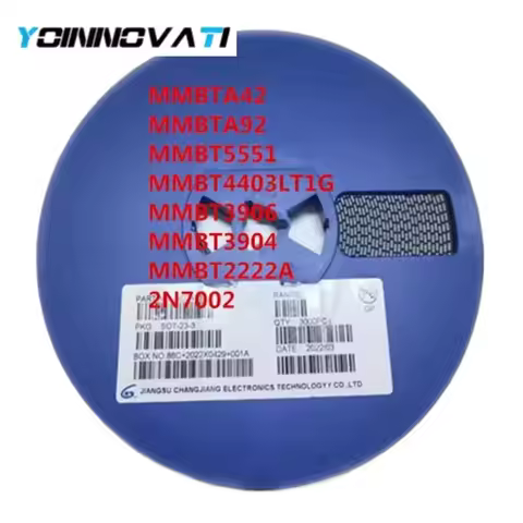 3000PCS MMBTA42 MMBTA92 MMBT5551 MMBT4403LT1G MMBT3906 MMBT3904 MMBT2222A 2N7002 SOT-23 A42 A92 2N55
