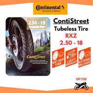 Continental Tires Motor Tyre Motorsikal Tayar Tubeless ContiStreet 2.50-18 250x18 Rim 18 Inci RXZ GT