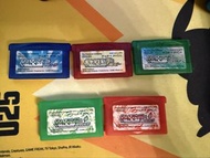任天堂 Nintendo GBA 卡帶 遊戲 Pokemon 寵物小精靈 精靈寶可夢 藍寶石 紅寶石 綠寶石 火紅 葉綠