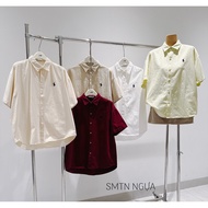 Loose format horse embroidered shirt - SMTN Horse