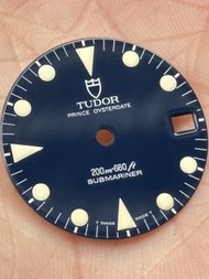 🔵🟡Tudor Submariner 罕有原裝T藍色面🟡🔵🌟🟡夜光已變黃🟡🌟狀態靚仔👍🏻👍🏻😎適合75090 79090等潛水型號🤿🤿