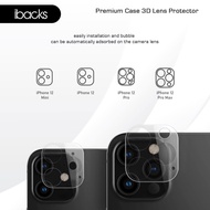 Ibacks Premium 3D Frame Camera Lens Protector for iphone 12 (All Types)