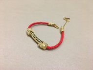 泰國雙頭咬虎金條手鏈 - 招財開運