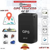 GPS TRACKER GF07 ALAT PELACAK TRACKER LOKASI JPS MOTOR PENYADAP SUARA JARAK JAUH MINI GPS GF 07 GSM 