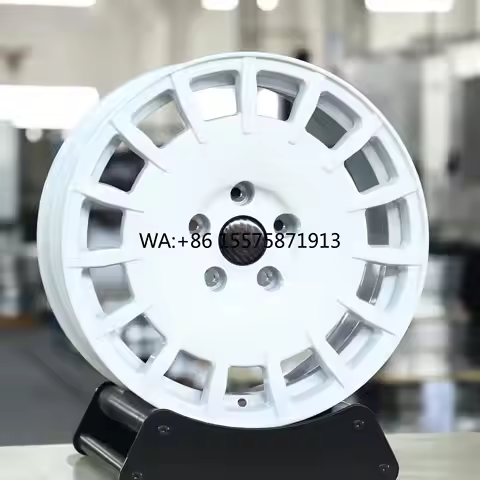 For FOR OZ Racing RALLY RACING RACE WHITE 17 18 19 20 22 Inch 5x100 5x112 Alloy Forged Wheels Rims f