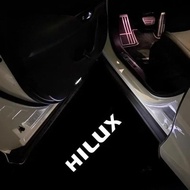 Car Door LED HD Welcome Door Light Ghost Shadow Night Lights for Toyota Hilux REVO VIGO GR Hilux ROC