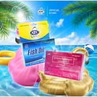ATC Fish Oil x Vita-E 30pcs Capsules Healthcare Supplement Heart Brain Skin Eye Health Antioxidant O