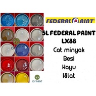 5 LITER CAT MINYAK FEDERAL PAINT LX88