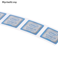 MyriadU 8th Generation i3 i5 i7 Celeron Intel CPU Xeon Pentium Processor Laptop Sticker .