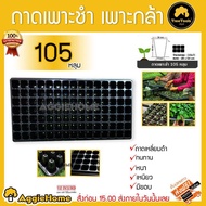 ถาดเพาะ 105 หลุม ถาดเพาะต้นกล้า ถาดเพาะเมล็ดพันธุ์ ขนาด 105 หลุม แบบสี่เหลี่ยม