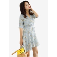 SHOPSFASHION Zinnia Fit And Flare Dress