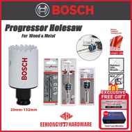 BOSCH Progressor Hole Saw For Wood & Metal HSS-Bi-Metal Adaptor Pilot Drill Bit Hole Saw