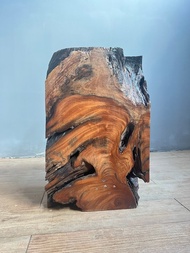 台灣櫸木 藝品檯 穿鞋椅 原木椅