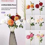 FRESHBOUTIQUE Simulation Big Dahlia, Plant Real Touch Artificial Dahlia Flower, Flower Arrangement H