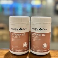 🉐🉐全線澳紐保健品牌任你買 👉🏻包括Healthy Care   低至𝟴𝟱折‼💥💥低至💰1️⃣3️⃣5️⃣/樽💥現金價💥Healthy Care - 維他命D3 1000IU 250粒 - 現貨售完後