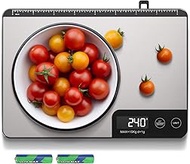 MAX 33lb Kitchen Scale with Measure Length(8inch), Food Scales Digital Weight Grams and Oz with Shri