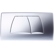Geberit Twinline dual flush actuator, Matt chrome