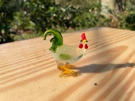 水晶玻璃 夜光 生肖 雞