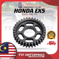 HONDA EX5 GEAR, COUNTERSHAFT 1ST FIRST (34T) 23421-GN5-910