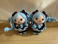 手工編織初音未來娃娃