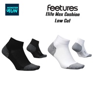 ถุงเท้าวิ่งมาราธอน Feetures Elite Max Cushion Low Cut