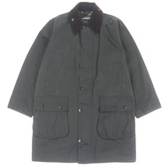 Barbour 2021秋冬 BORDER WAX JACKET MWX0008SG91，燈芯絨領，油蠟布料，卡其色，36碼，英國製造，正品，男士款，成色極佳。