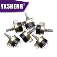 5PCS WH138 WH138-1 B5K B10K B20K B50K B100K B250K B500K 10K 100K Adjustable Resistance Speed Regulat