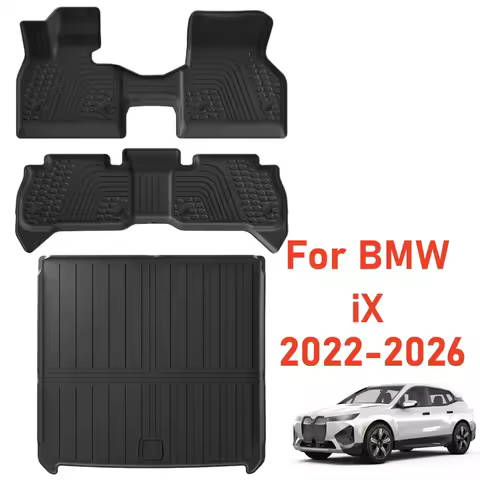 For BMW iX 2022 2023 2024 2025 2026 TPE Floor Mats Foot Mat Floor Liner Waterproof TPE Carpet Custom