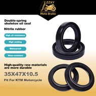 35x47x10.5mm 35x47 Fork Oil Seal Dust Seal For KTM SC65cc 2001-2011 XC65cc 2001-2010 Motorcycle seri