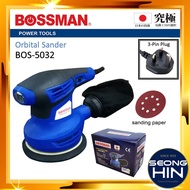BOSSMAN BOS5032 Orbital Sander 320w / Mesin pelas Orbital Power Sander Sand Paper Machine