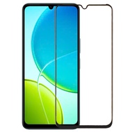 Tempered glass for Vivo Y04 full screen glass with full glue